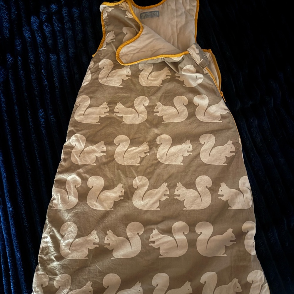 Squirrel Print Baby "Grobag"
